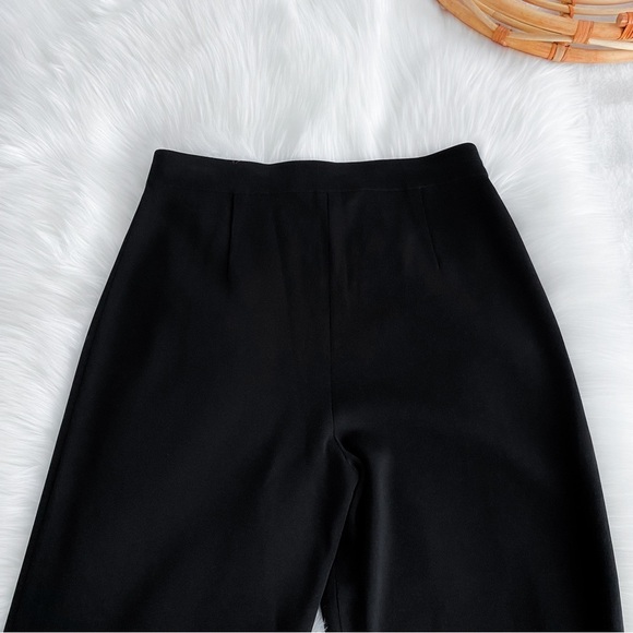 Misook Two Piece Set Top And Pants Black Silver Hardware Suite Long Sleeve - Picture 13 of 16